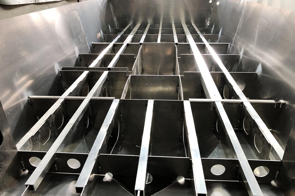 tch marine welding landing craft hull