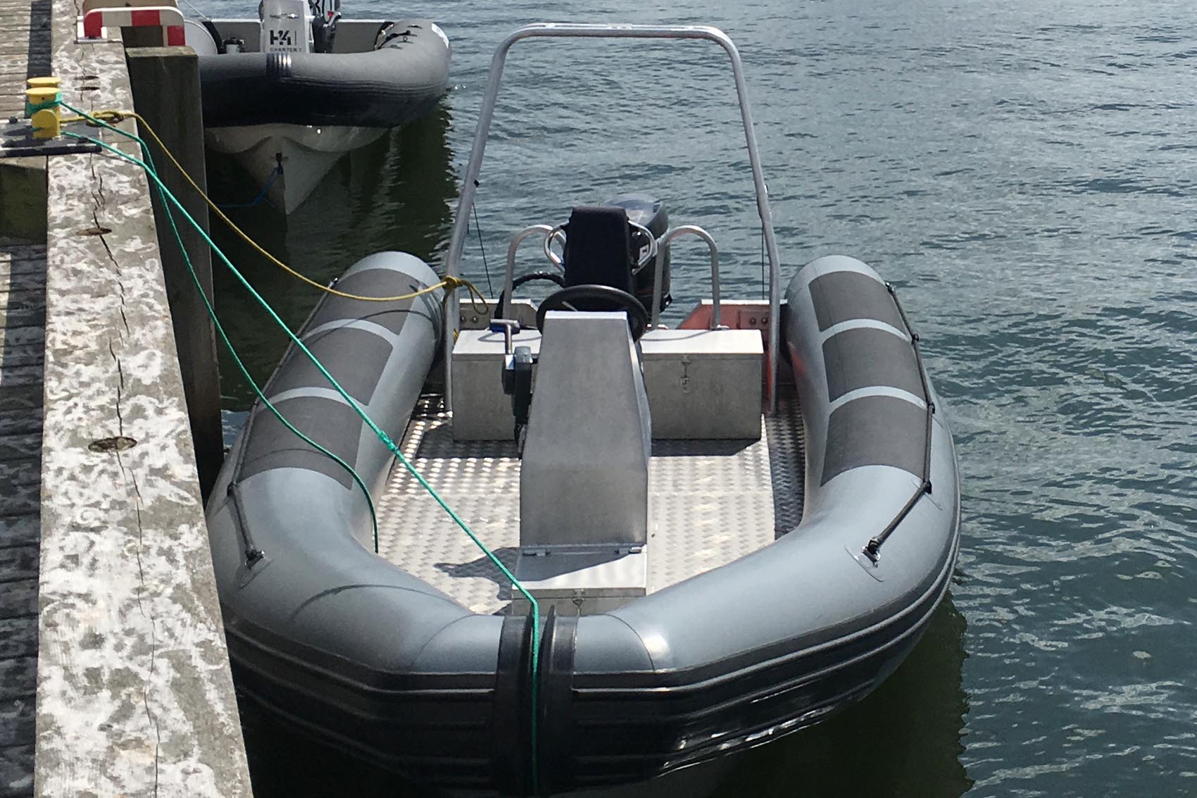 tch marine | alu rib 6.0 | front view